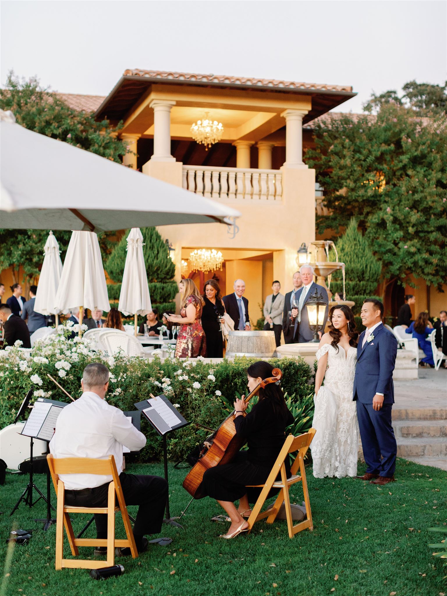 805 String Quartet Nicole and Mike Villa San Juliette