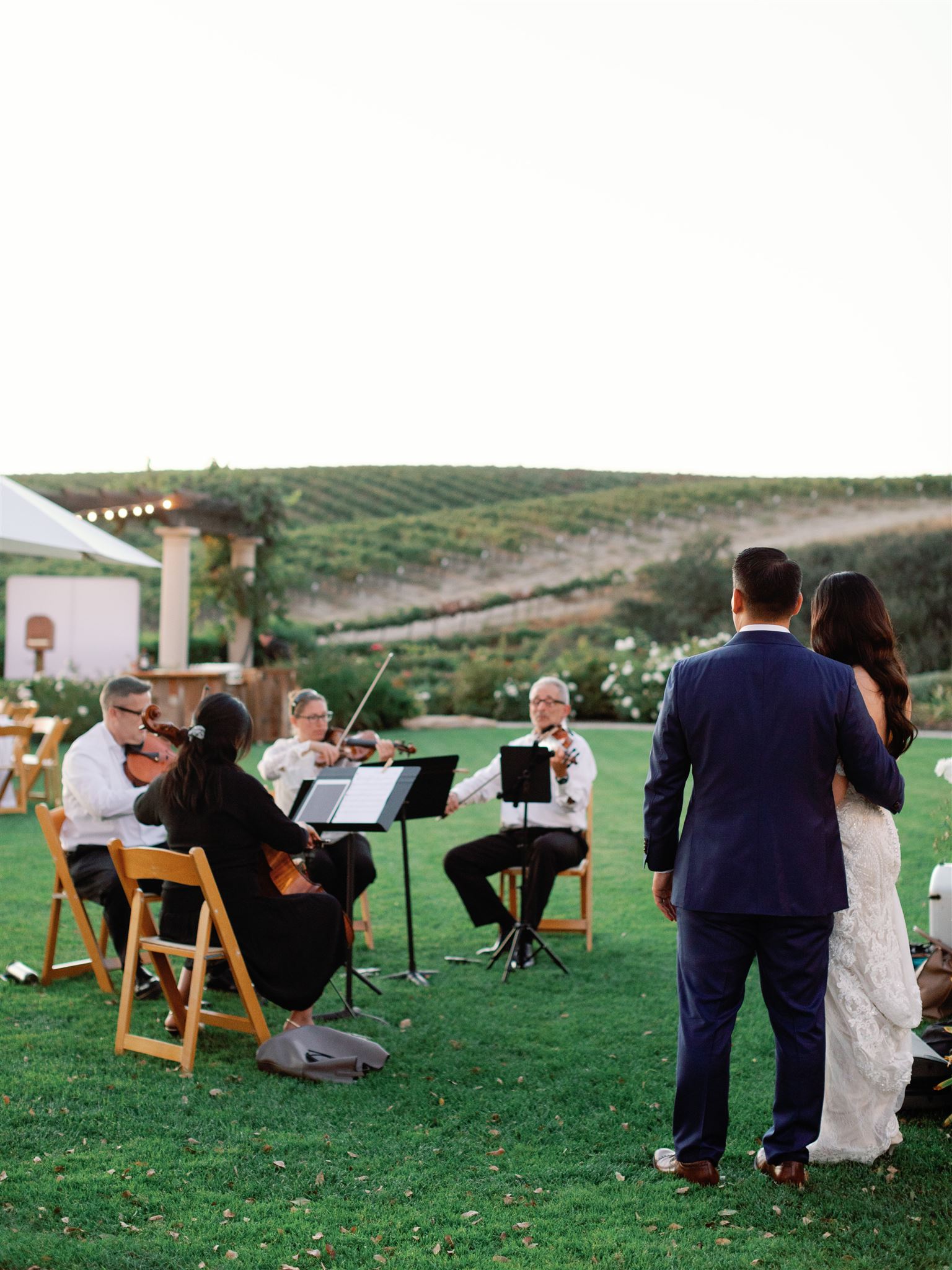 805 String Quartet Nicole and Mike Villa San Juliette